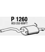 FENNO STEEL - P1260 - Глушитель AUDI A4 2.0 00-